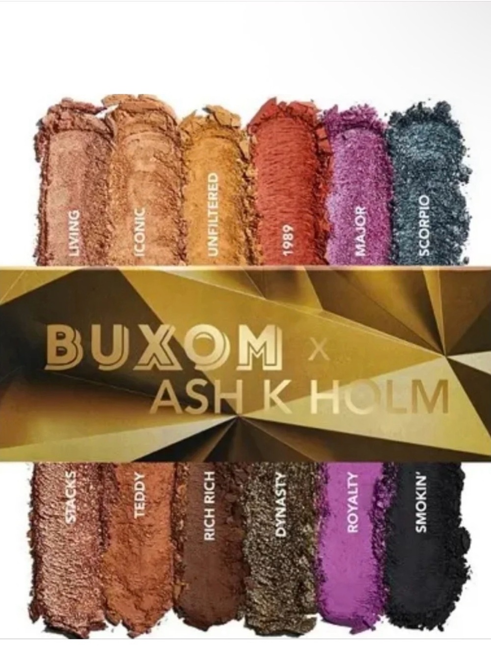 Buxom x Ash K Holm Collab Eyeshadow Palette